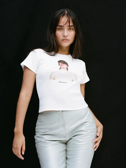 Aladdin Sane Baby Tee -^Réalisation Par Shop