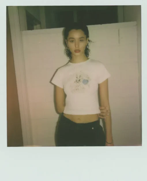 Bunny Tee - Blue Heart^Réalisation Par Fashion