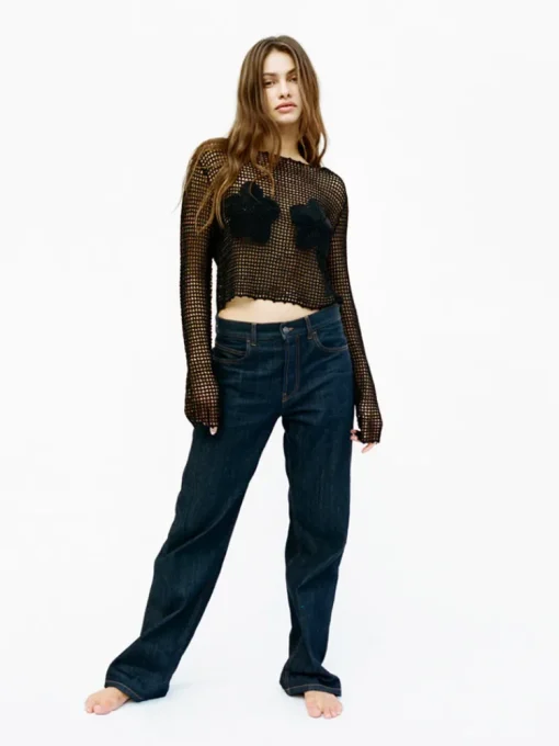 Crochet Flower Top -^Réalisation Par Shop