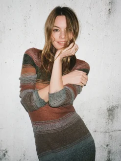 The Daphne - Dune Stripe^Réalisation Par Fashion