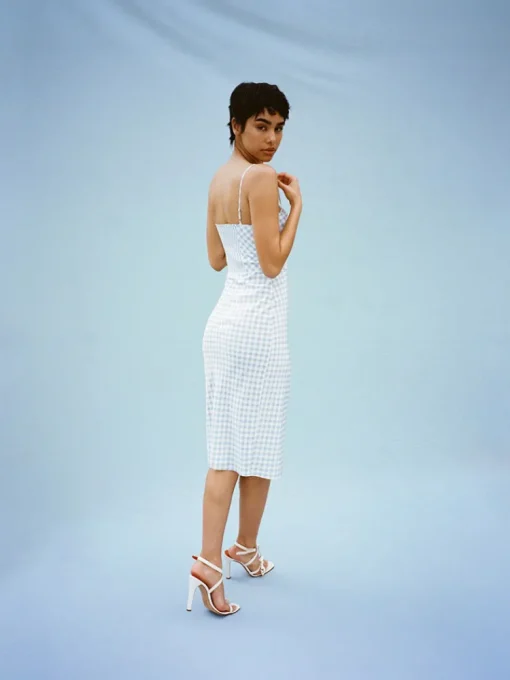 The Elsa - Blue Gingham^Réalisation Par Online