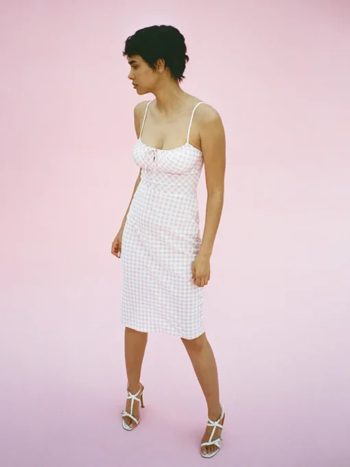 The Elsa - Pink Gingham^Réalisation Par Discount
