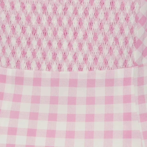 The Elsa - Pink Gingham^Réalisation Par Discount