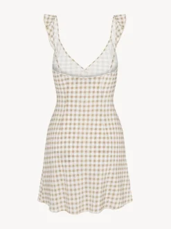 The Hazel - Tan Gingham^Réalisation Par Store