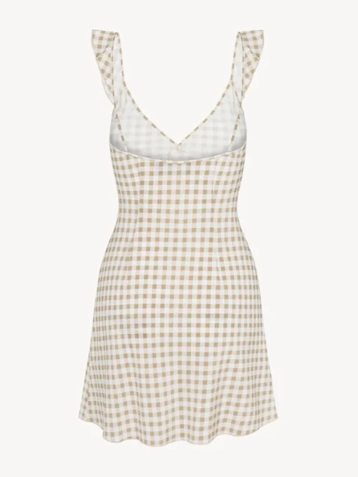 The Hazel - Tan Gingham^Réalisation Par Store