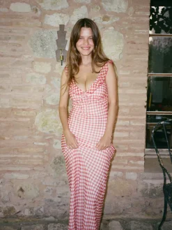 The Heidi - Rouge Gingham^Réalisation Par Best