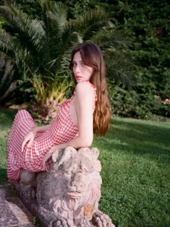 The Heidi - Rouge Gingham^Réalisation Par Best