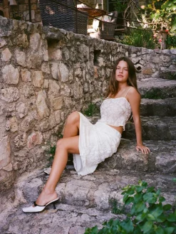 The Odette - Camellia Devoré^Réalisation Par Outlet