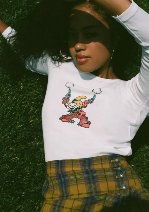 Yee Ha! Long Sleeve Tee -^Réalisation Par Discount